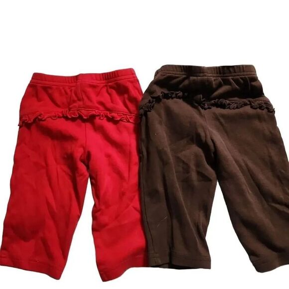 Baby Girl Sz 6M Lot of 10 Pajamas Tops Bottoms Carter's Jessica Simpson - Picture 6 of 8